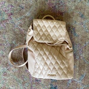 Vera Bradley Leather Backpack Bucket Bag